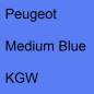 Preview: Peugeot, Medium Blue, KGW.